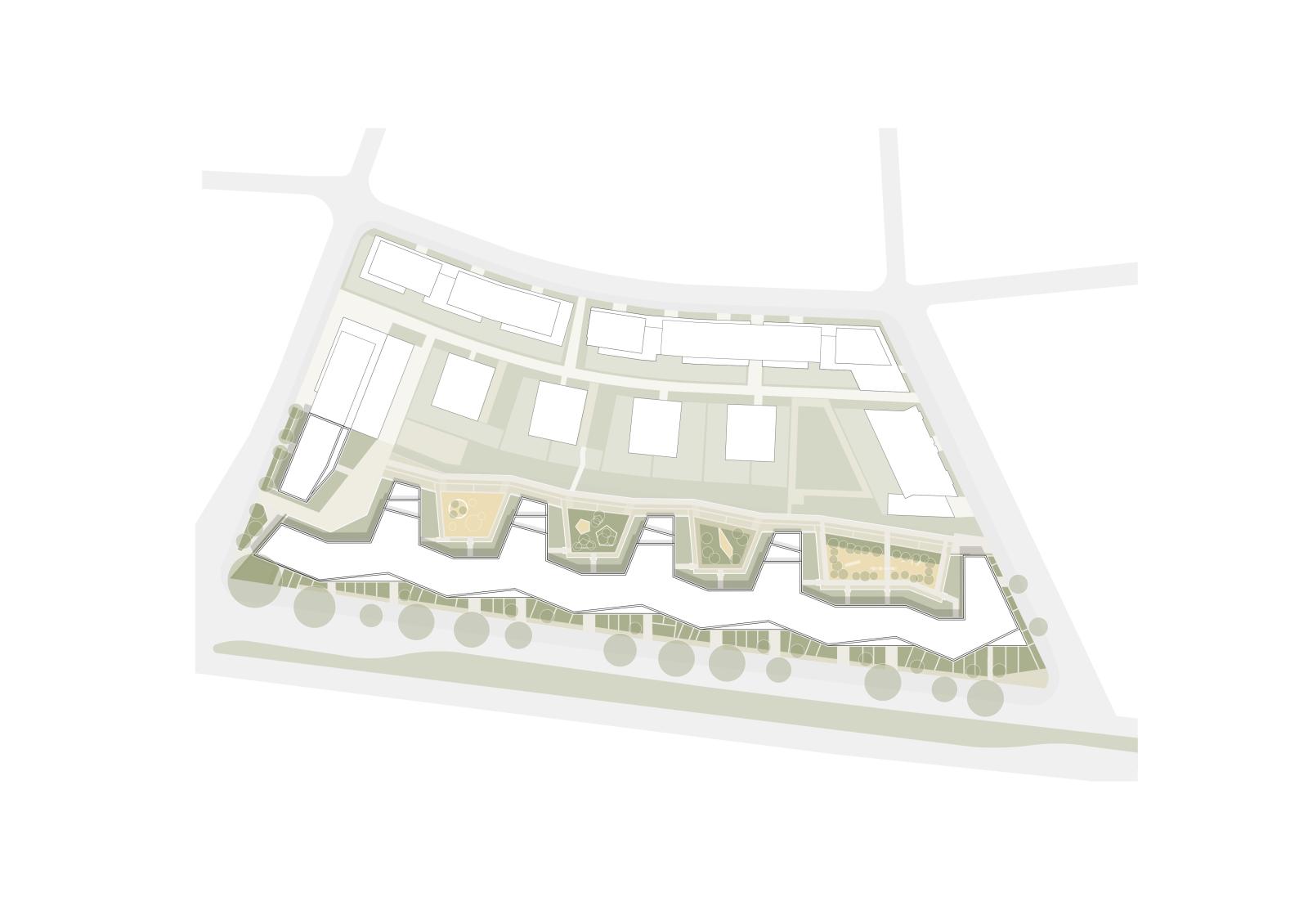 Lageplan, Gesamtanlage