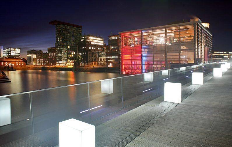 Br�cke �ber den Handelshafen - D�sseldorf
