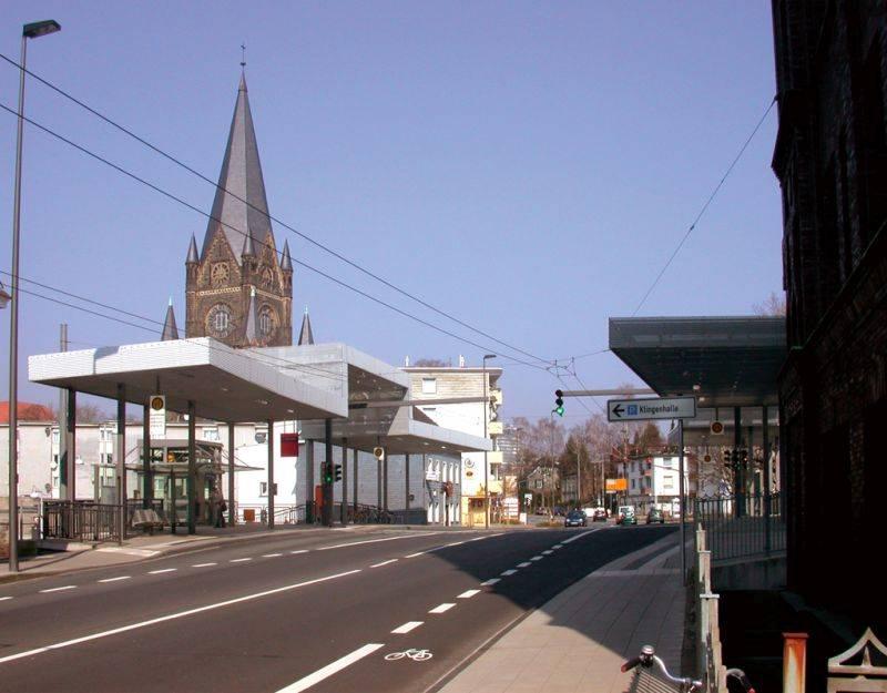 Haltepunkt Bahnhof Solingen Mitte in Solingen, Architektur