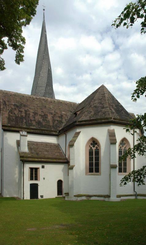 Dorfkirche Heiden - Lage
