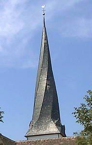 Dorfkirche Heiden - Lage