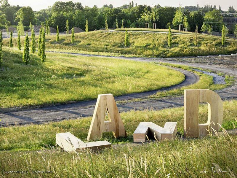 Krupp Park - Park der f�nf H�gel - Essen