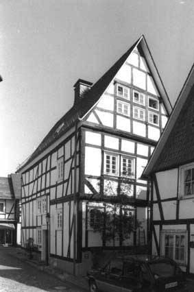 Denkmalgesch�tztes Fachwerk-Wohnhaus A. - Freudenberg