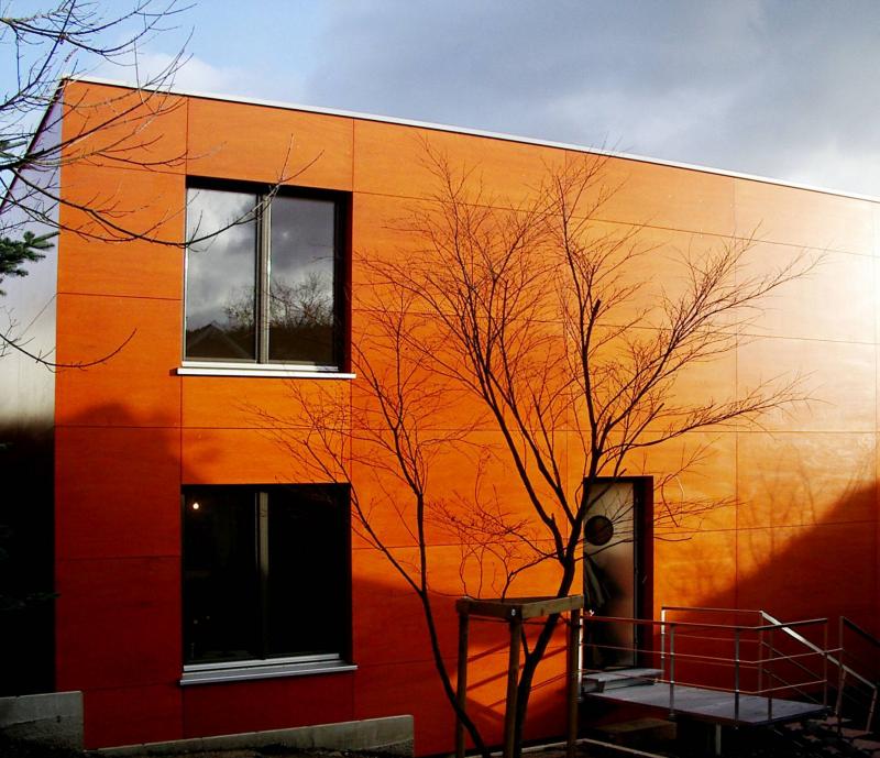 Erweiterungsbau Wohnhaus in Siegen - Box Orange - Siegen