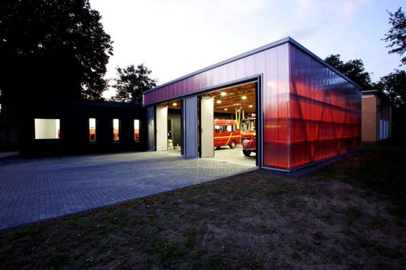 Feuerwehrger�tehaus Evinghoven - Rommerskirchen