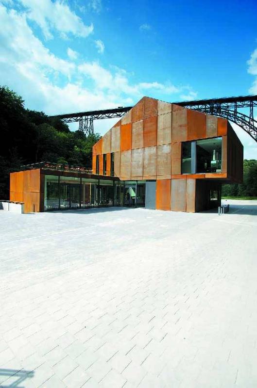 Besucherzentrum im Br�ckenpark M�ngsten - Solingen