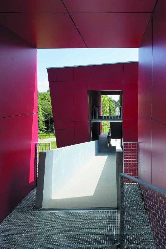 BergFoyer und Schwebesteg im Life Science Park �Carl Alexander�  - Baesweiler