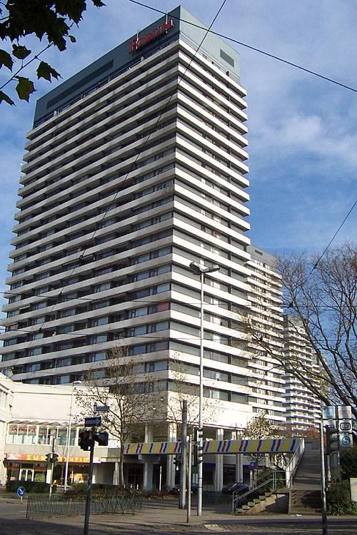 Einkaufszentrum FORUM CITY M�lheim mit verdichteter Wohnbebauung - M�lheim an der Ruhr