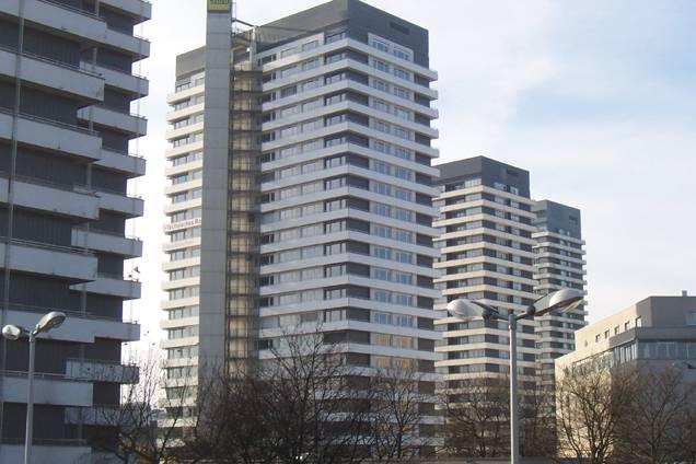 Einkaufszentrum FORUM CITY M�lheim mit verdichteter Wohnbebauung - M�lheim an der Ruhr