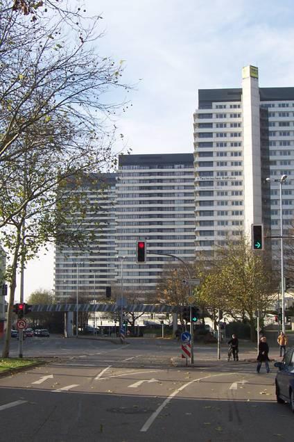 Einkaufszentrum FORUM CITY M�lheim mit verdichteter Wohnbebauung - M�lheim an der Ruhr