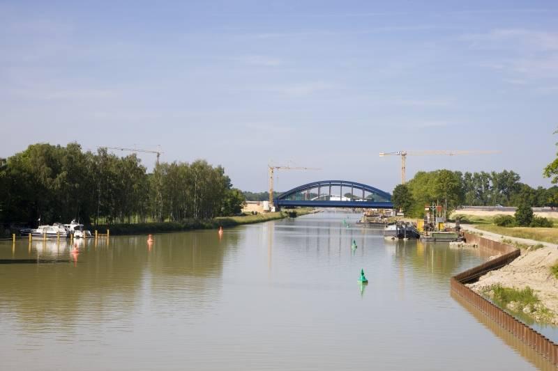 Doppelbr�cke Amelsb�ren Dortmund-Ems-Kanal - M�nster