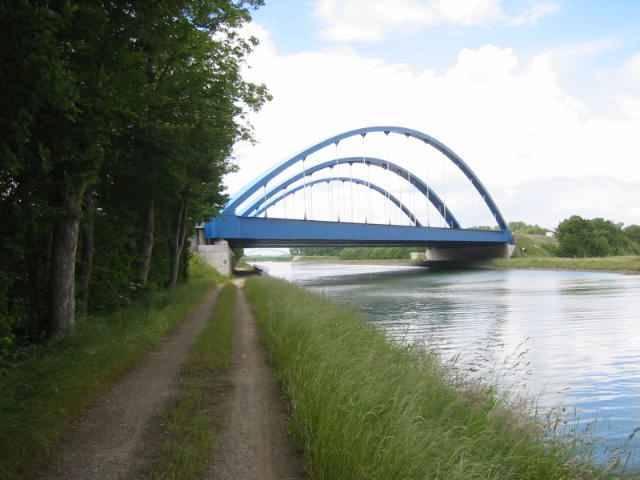 Br�cke Ladbergen Dortmund-Ems-Kanal - Greven