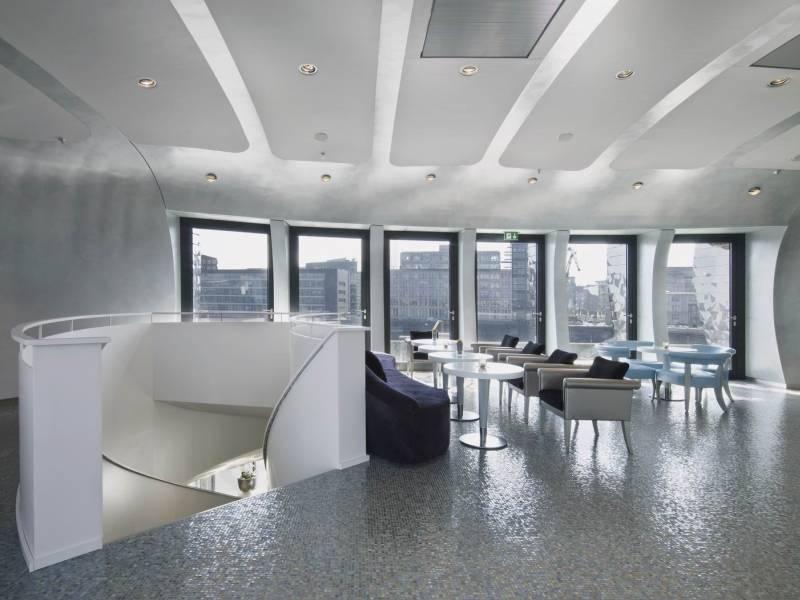 Zwillingst�rme Hafenspitze Medienhafen mit Hyatt Regency Hotel D�sseldorf - D�sseldorf