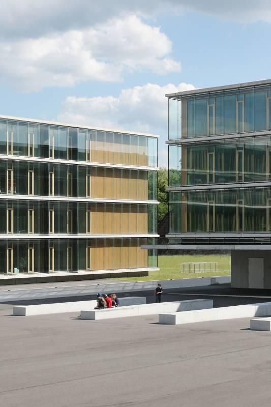 Campus Vest - Berufskollegs Max-Born und Herwig-Blankertz mit Vestischer Arena Alfons Sch�tt  - Recklinghausen