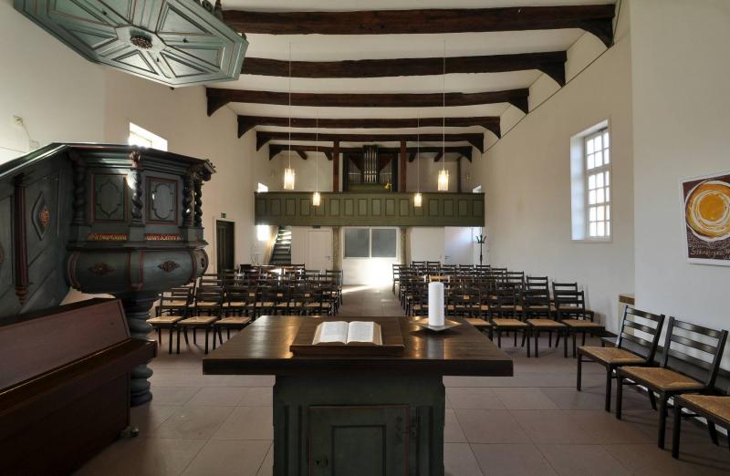 Fachwerkkapelle HornBad Meinberg in HornBad Meinberg, Architektur