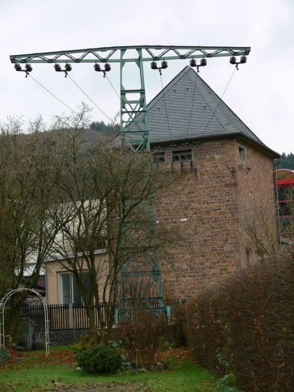 Trafogeb�ude mit Umspannstation in Bad Laasphe-Niederlaasphe - Bad Laasphe