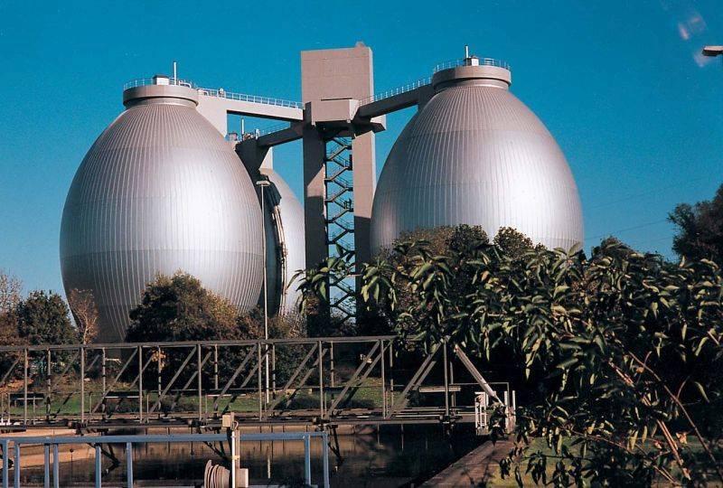Faulbeh�lter Kl�rwerk Emscherm�ndung - Dinslaken