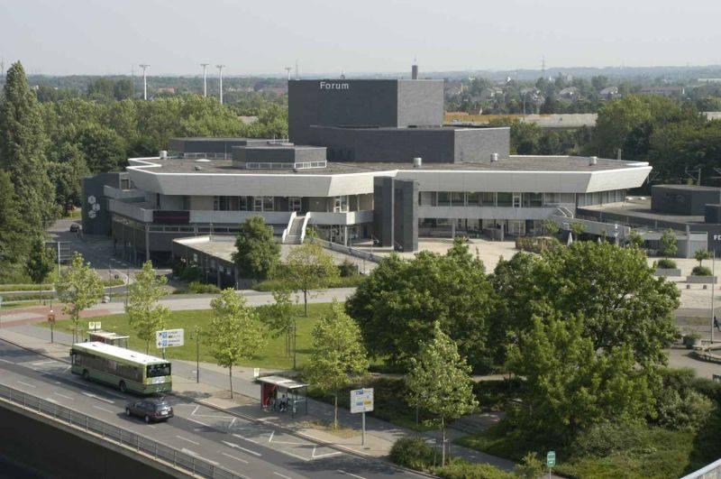 Forum Leverkusen in Leverkusen, Innenarchitektur, Innenarchitektur, Architektur baukunstnrw