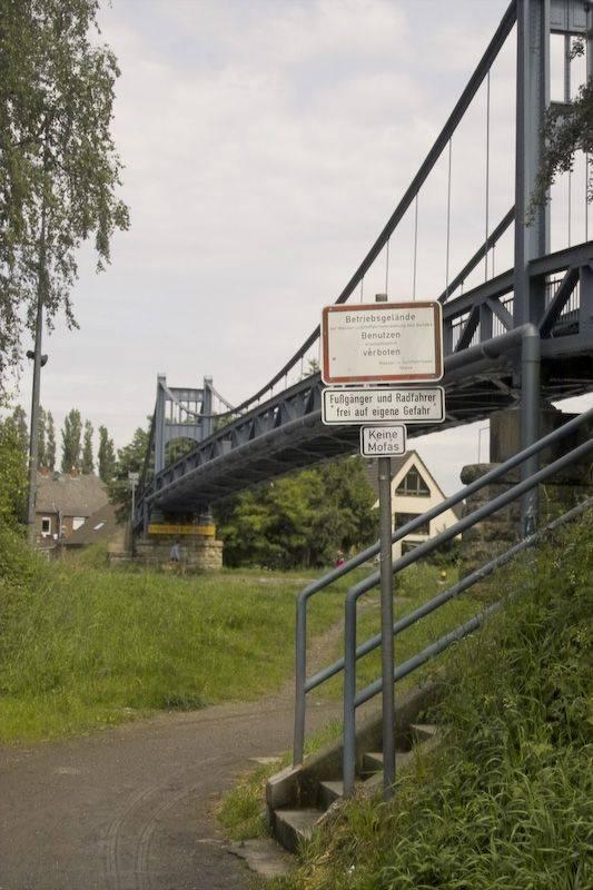 Schulweg-Steg H�ngebr�cke - Hamm