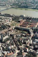 Wohnbebauung auf dem ehemaligen Stollwerck-Gel�nde, Rundbau Bottm�hle - K�ln