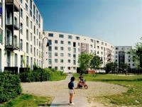 Wohnbebauung auf dem ehemaligen Stollwerck-Gel�nde, Rundbau Bottm�hle - K�ln