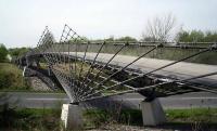 Fu�- und Radwegbr�cke Mechtenberg - Gelsenkirchen