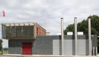 Hochwasserpumpwerk Werthweg am Worringer Deich - K�ln