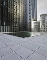 Zwillingst�rme Hafenspitze Medienhafen mit Hyatt Regency Hotel D�sseldorf - D�sseldorf