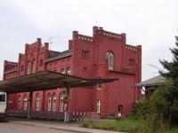 Bahnhofsempfangsgeb�ude Warburg - Warburg
