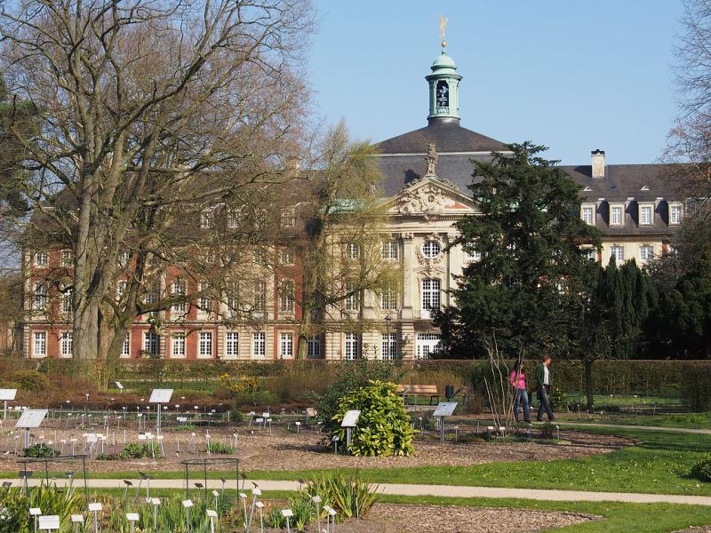 Botanischer Garten und Schlossgarten in Münster