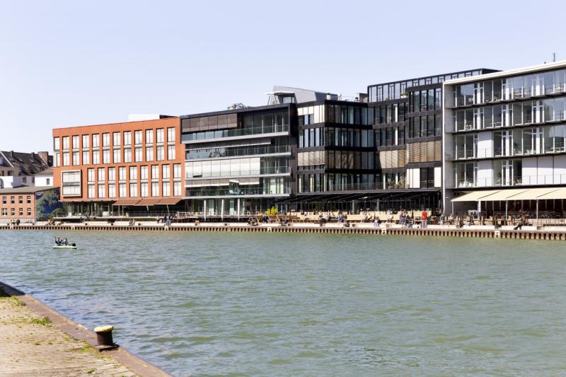 Zwei Büro- und Geschäftshäuser am Hafen Münster