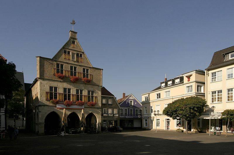 Rathaus Werne Werne, Architektur baukunstnrw