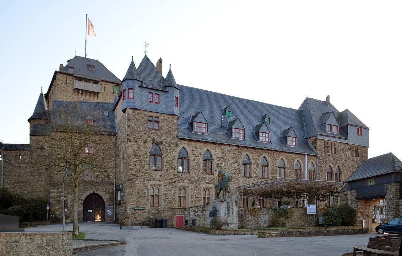 Schloss Burg an der Wupper Solingen, Architektur baukunstnrw