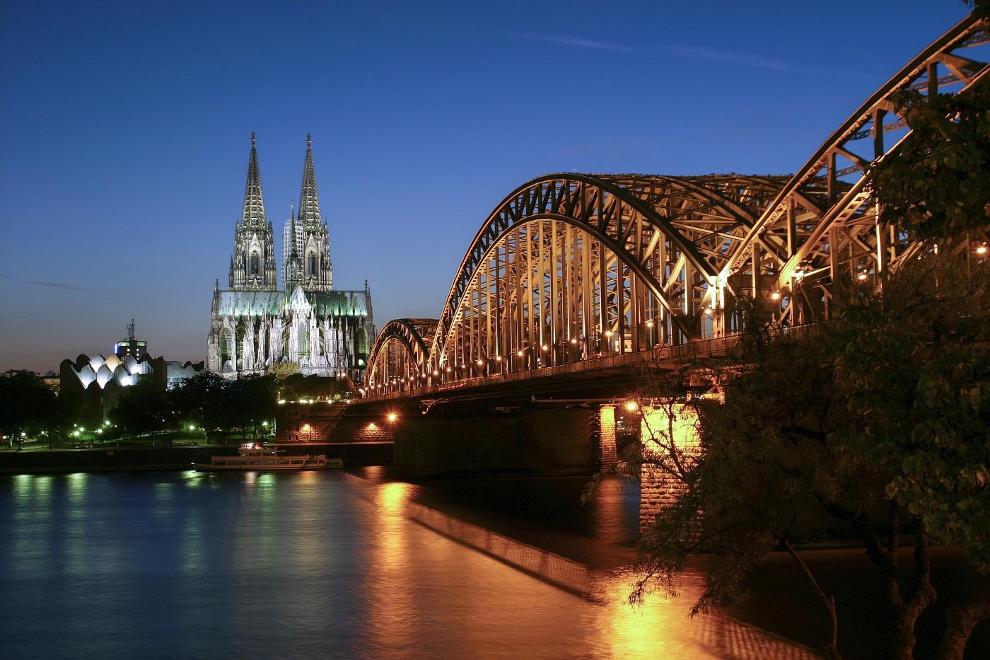 Hohenzollernbrücke Köln, Ingenieurbau baukunstnrw