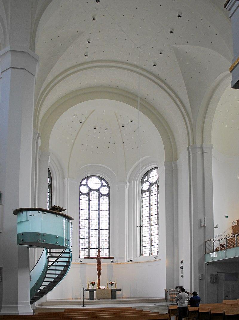 Johanneskirche Düsseldorf Düsseldorf, Architektur baukunstnrw