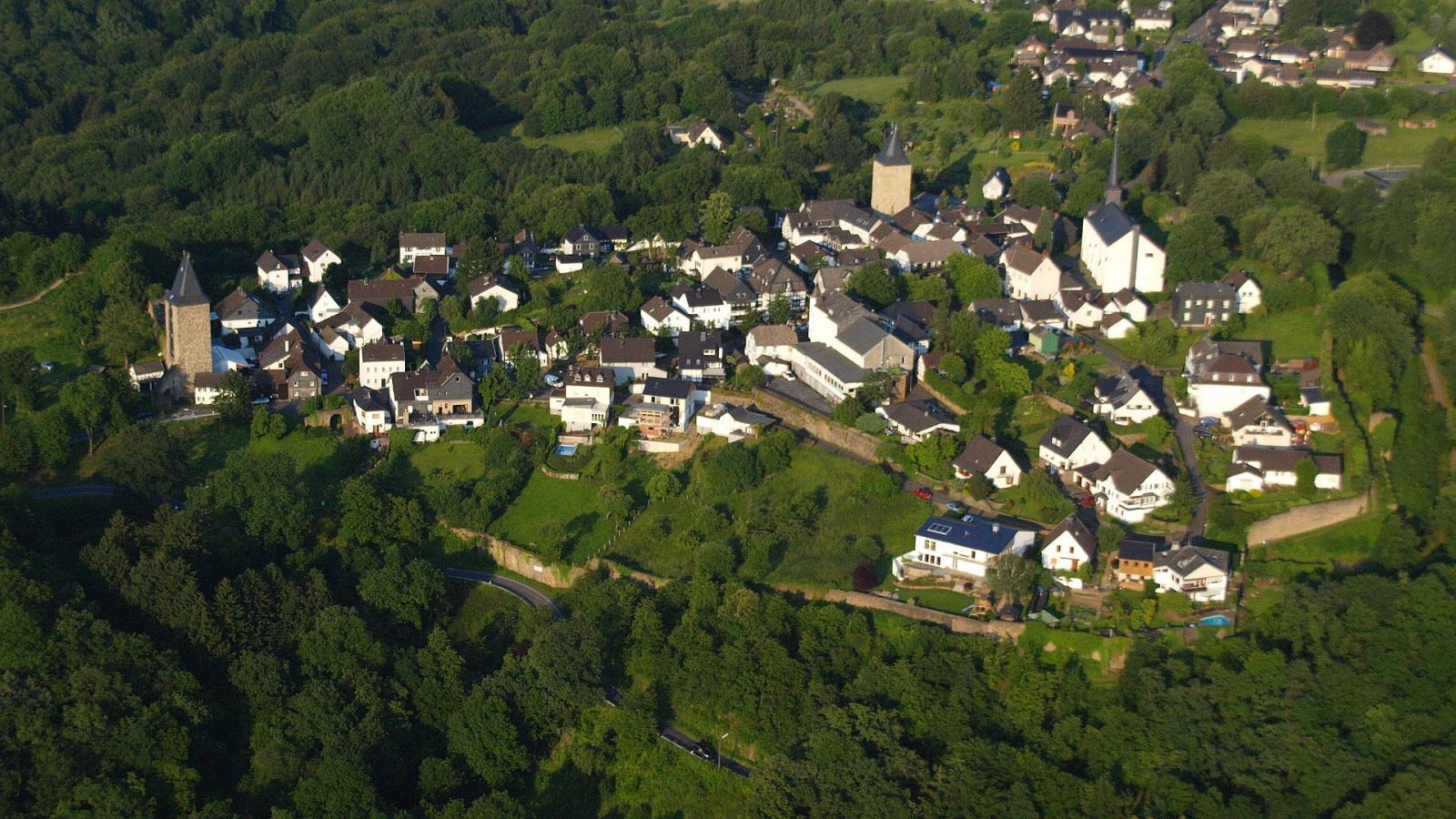 Historischer Ortskern HennefStadt Blankenberg Hennef, Stadtplanung
