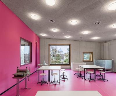 Atelier- und Werkstattraum, Innenansicht