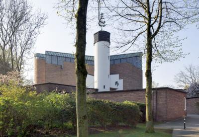 St. Stephanus Münster, Westansicht mit Turm