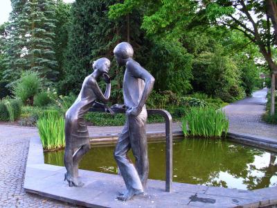 Skulpturen im Kreislehrgarten Steinfurt