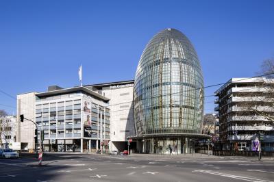 Frontalansicht Kopfbau