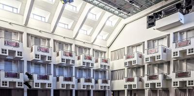 Stadthalle obere Balkonlogen