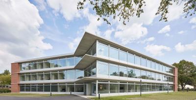 Verwaltungsgebäude am Coesfelder Kreuz, Außenperspektive