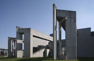 Betonkonstruktion Jüdisches Gemeindezentrum