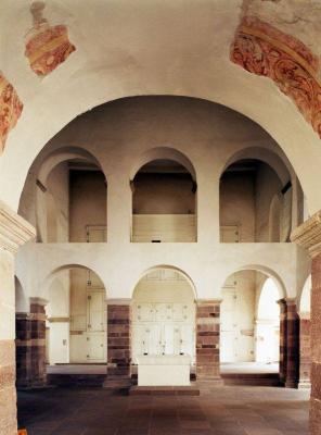 Johannischor im Westwerk, Blick nach Osten
