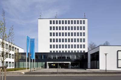Blick auf den Eingangsbereich