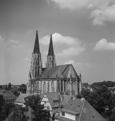 Wiesenkirche Soest, historisches Bild mit Chor von Osten