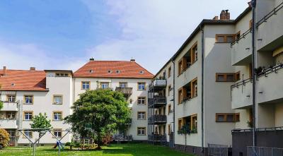 Hofbereich Wohnsiedlung Bickendorf II