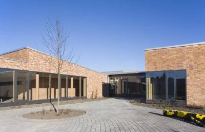 Innenhof der Förderschule