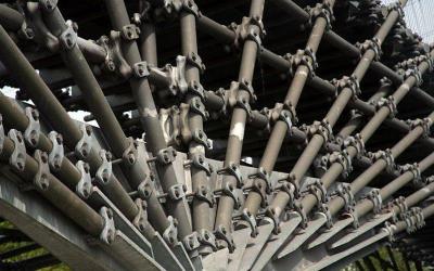 Detailansicht der Knotenverbindungen