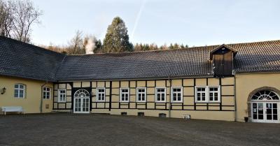 Vorburg Innenhof Nordostansicht